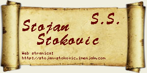 Stojan Stoković vizit kartica